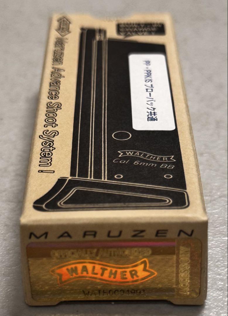 マルゼン ワルサーニューPPK/S ガスブローバック ブラック＋別売マガジン