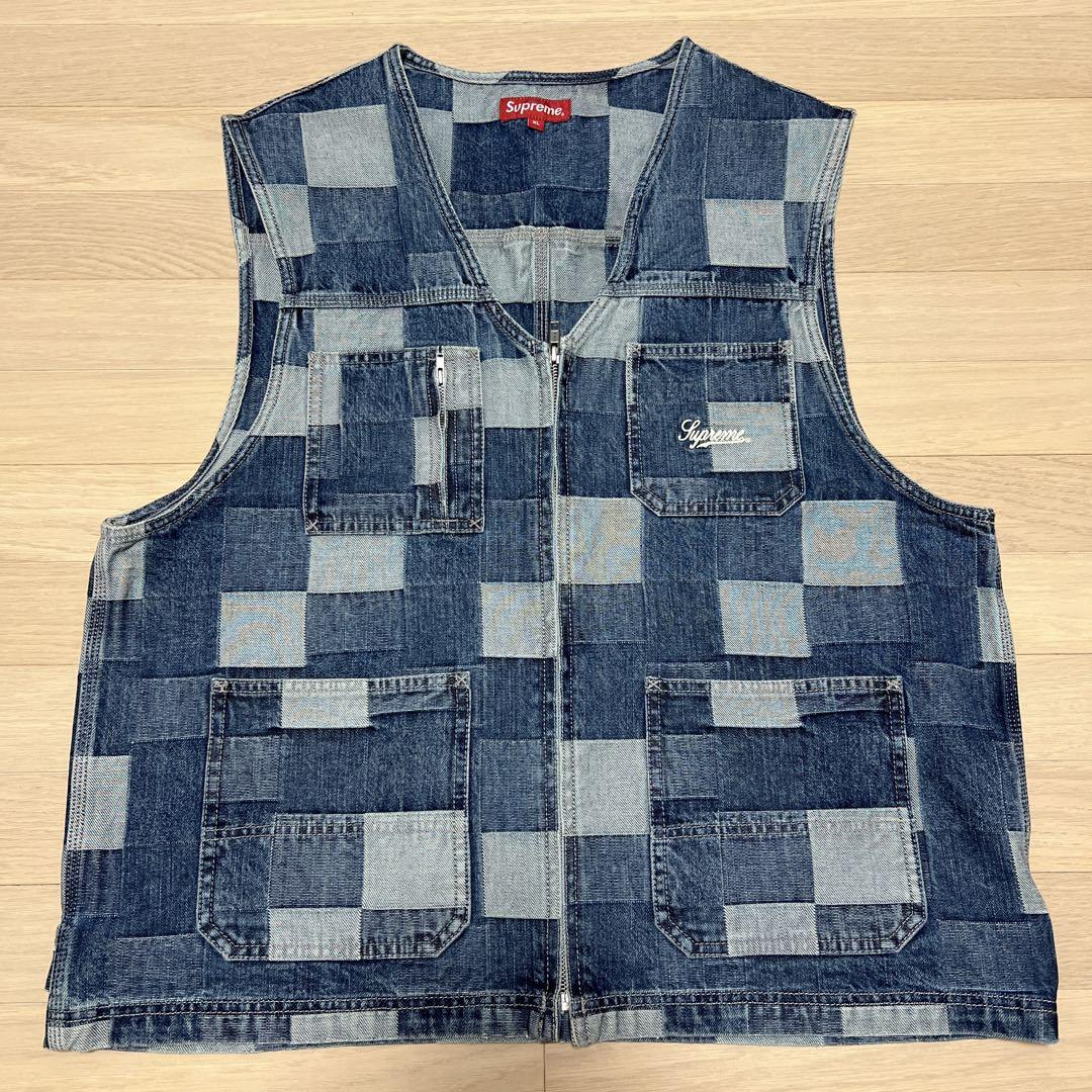 SUPREME    シュプリーム　ベスト　xl denim vest