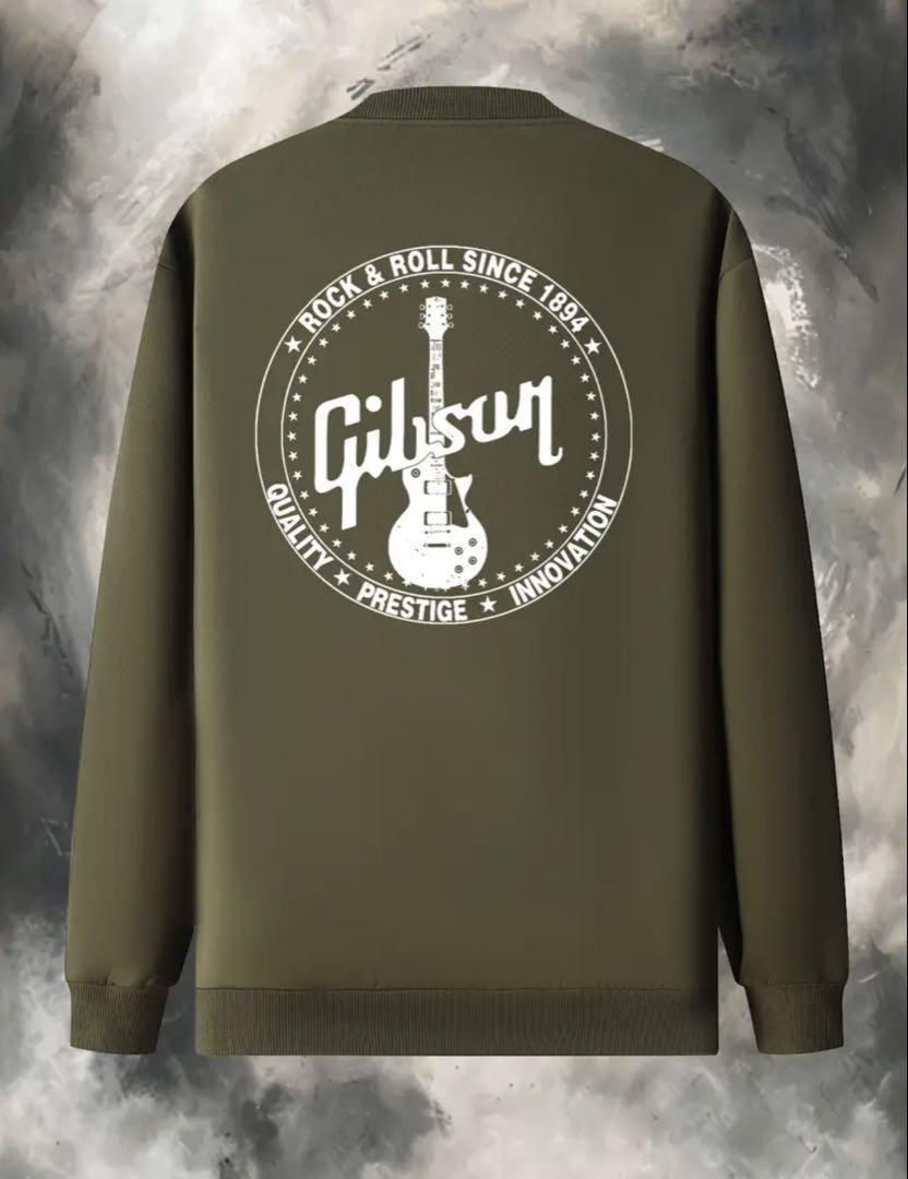 ジ*ン様 Gibson カーキー色　カジュアルジャケット　サイズ　L 新品未使
