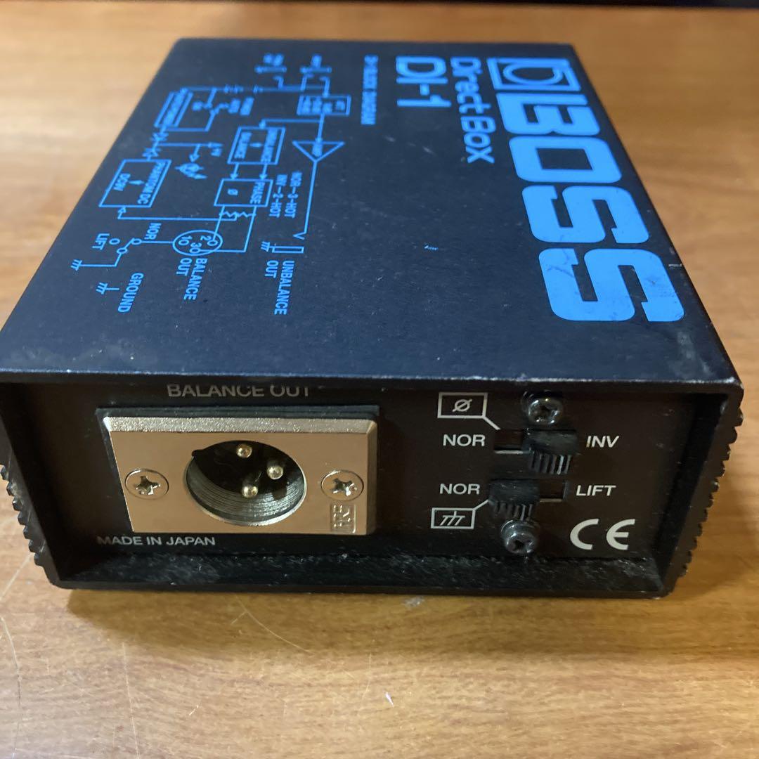 「pazoo」Boss DI-1 direct box