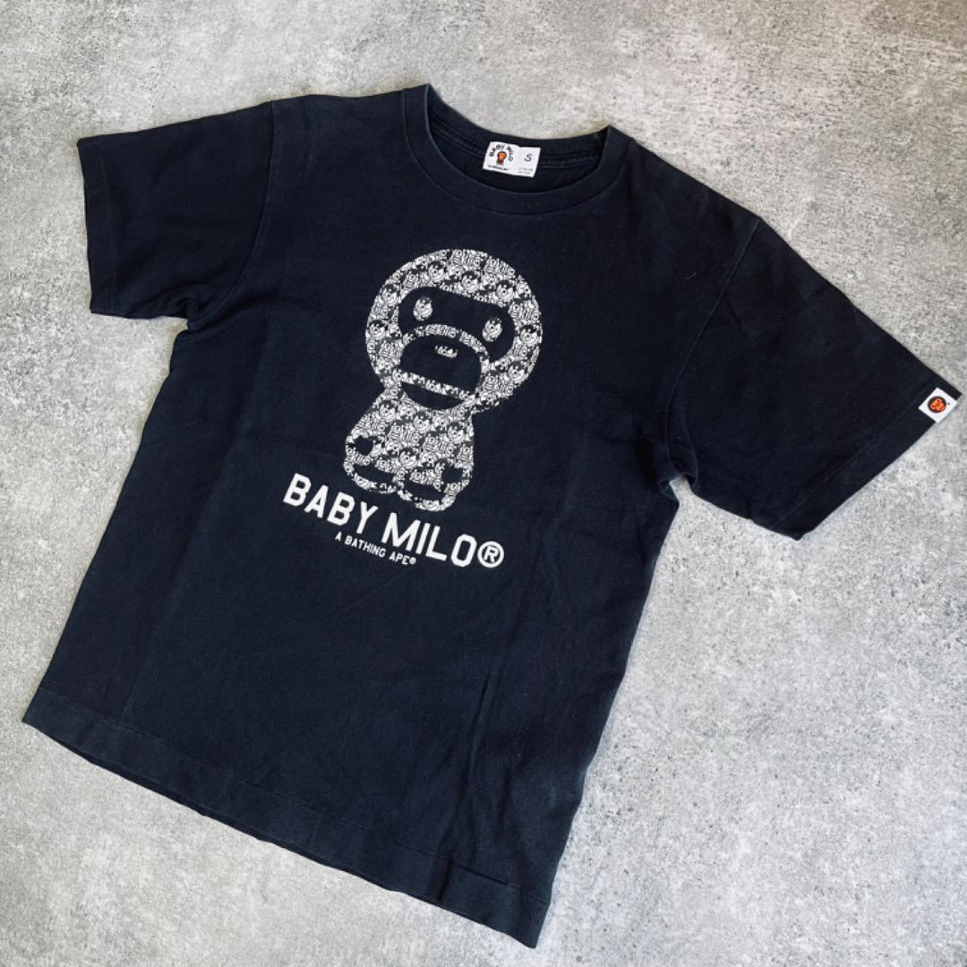 【オープニング 大放出セール】 ape bathing a baby メルカリ - bape Tシャツ ベビーマイロ milo トップス