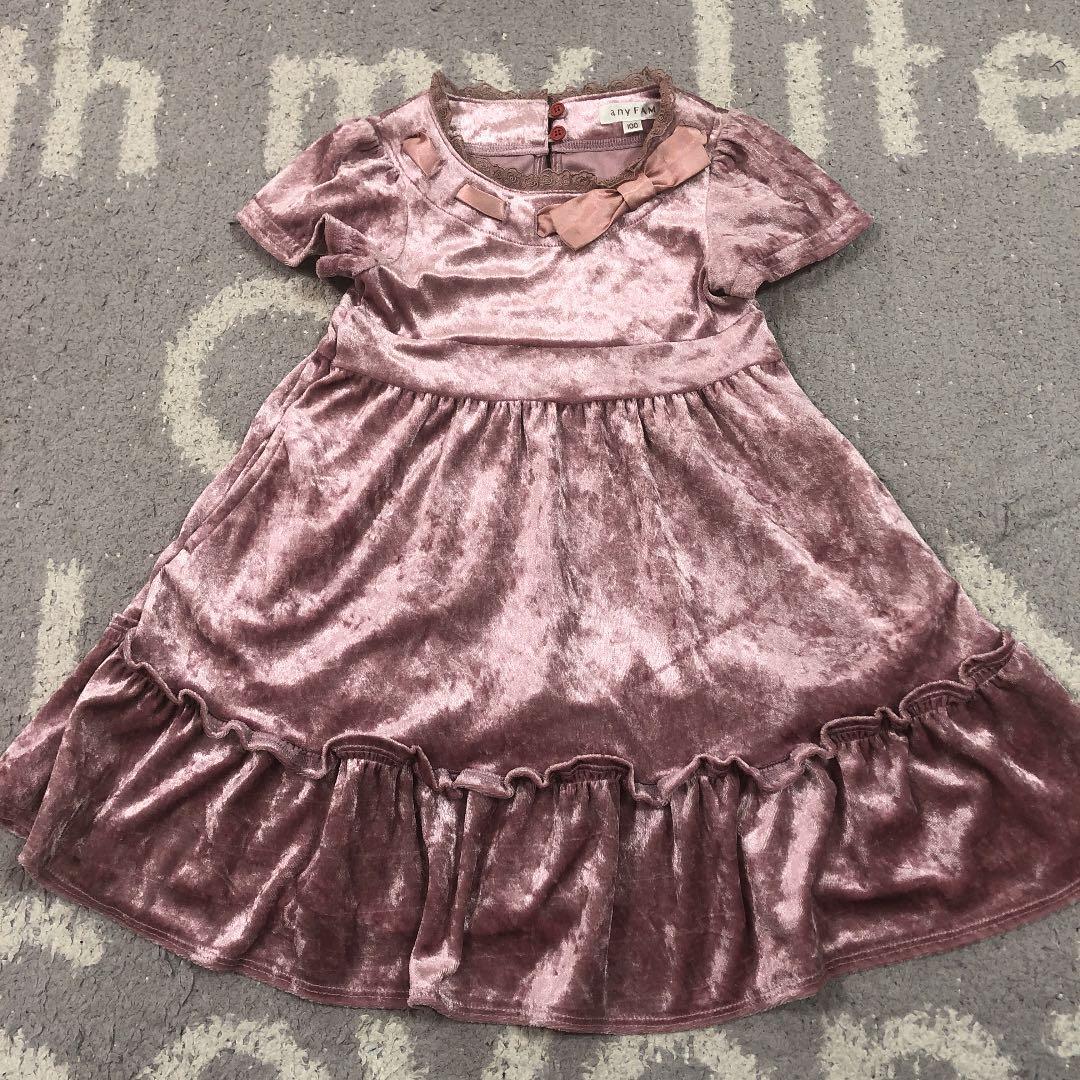 メルカリ Anyfam ワンピース 100 ピンク系 エニィファム 1 0 中古や未使用のフリマ