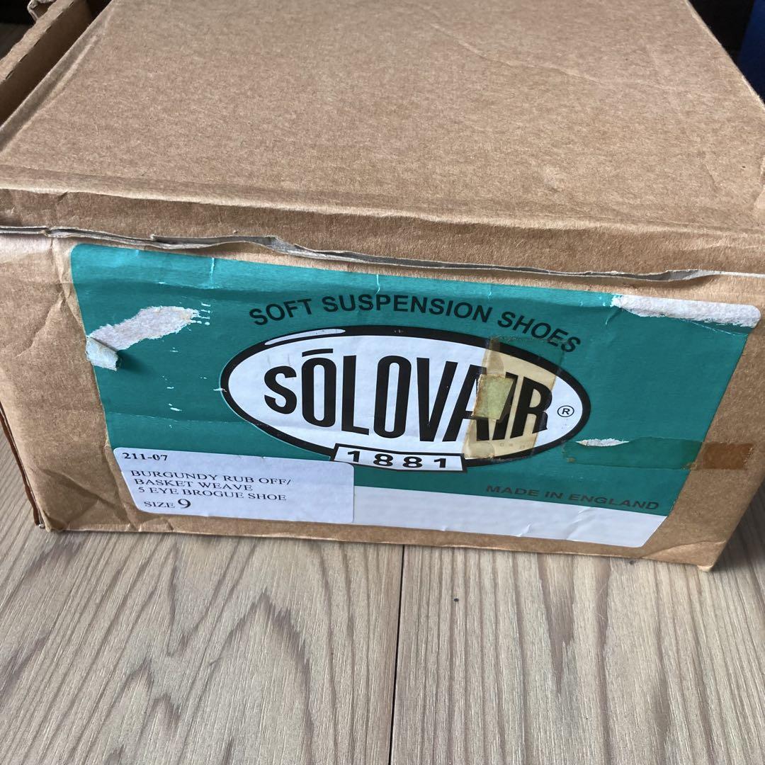 SOLOVAIR(ソロヴェアー) ウイングチップシューズ