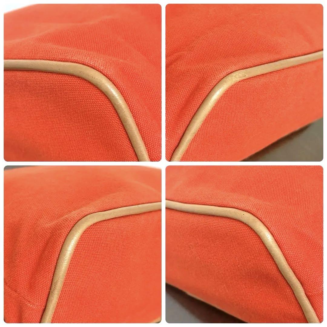 【極美品！】HERMES ボリードポーチ /オレンジ/MM