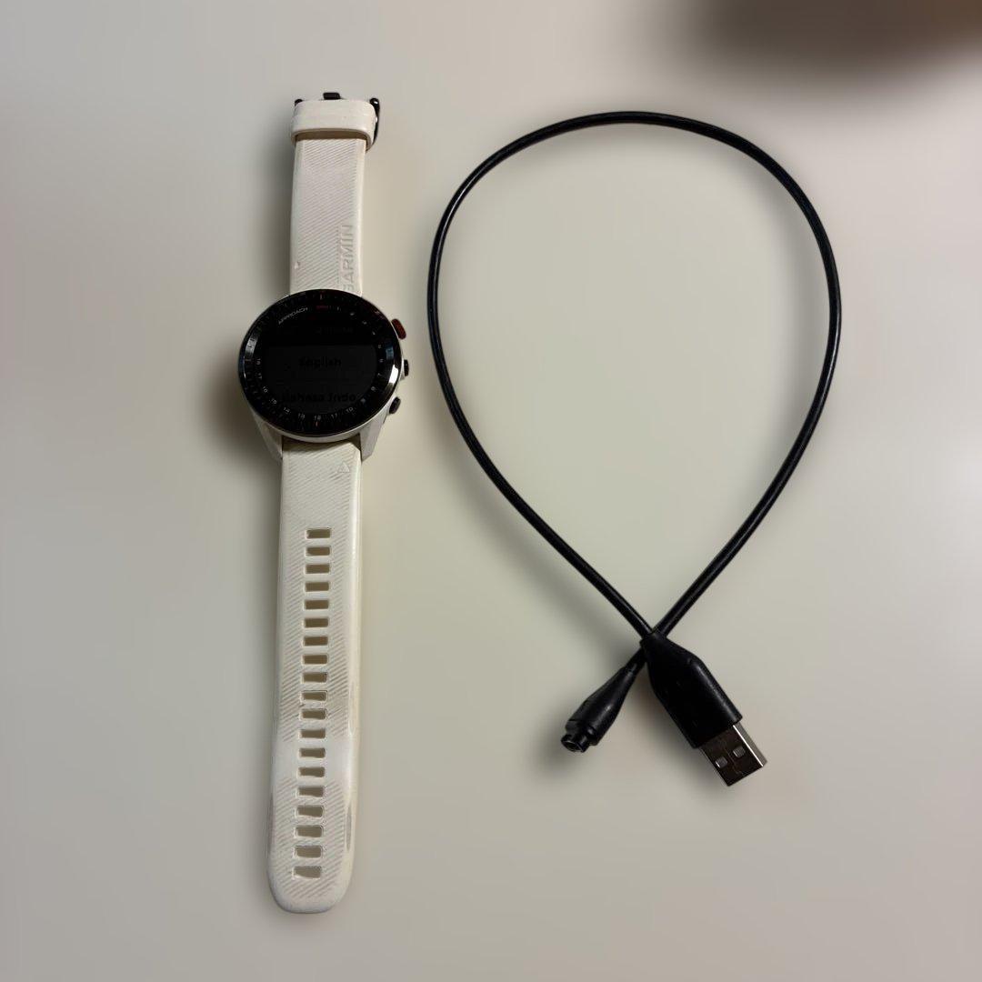 GARMIN APPROACH S62 GPS ゴルフウォッチ 白 YA0006