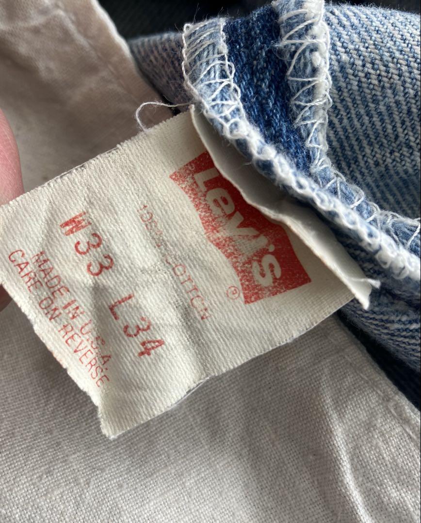 【90s / USA製】Levis リーバイス 501 ペンキ　W33 552