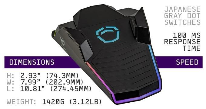 MSI Liberator GP10 フットペダル型ゲーミングデバイス（未使用）