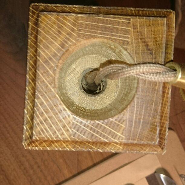 木製キャンベルランプ