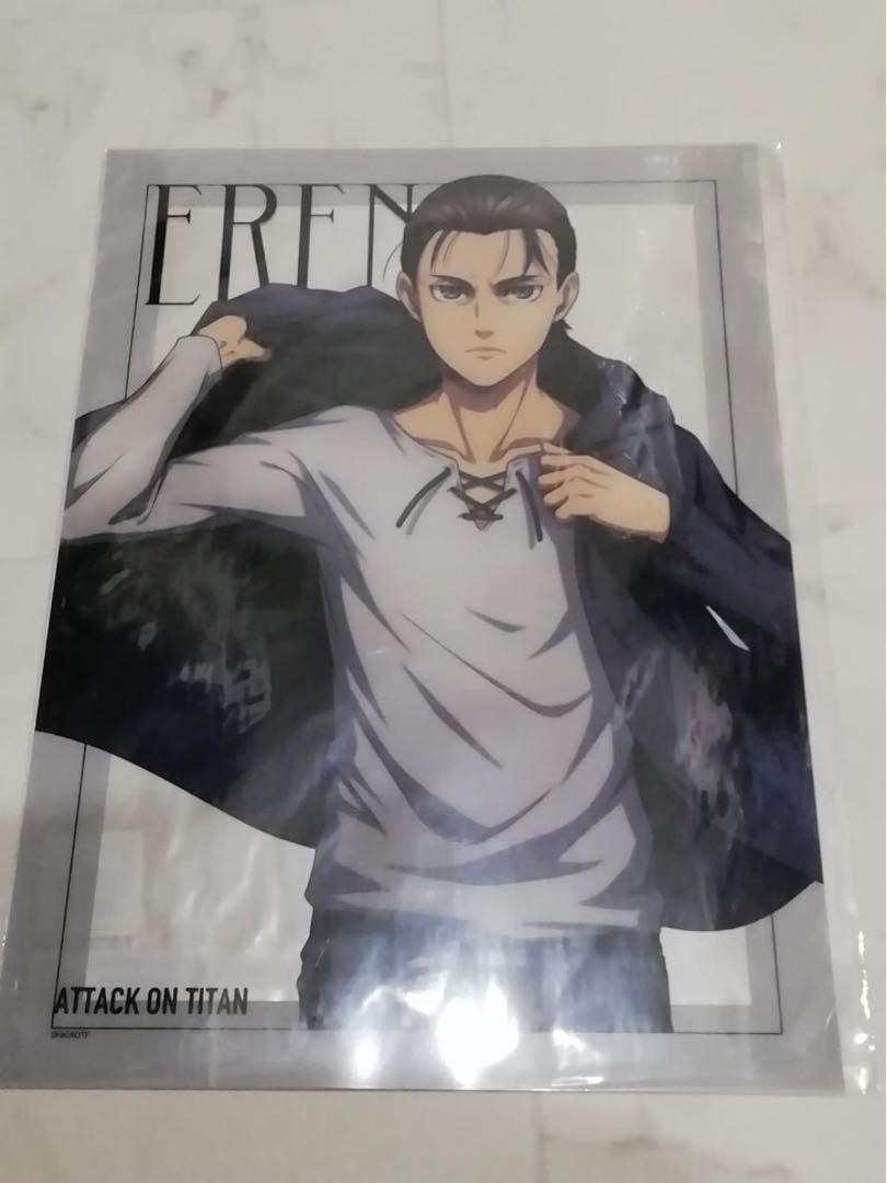 進撃の巨人 ベースヤードトーキョー リヴァイ エレン ポスター