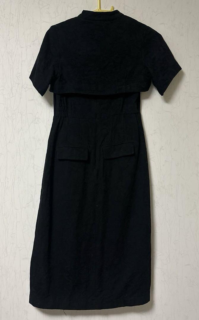 tnewties 《お箸はありますか？》シノワズリドレスワンピース-BLACK
