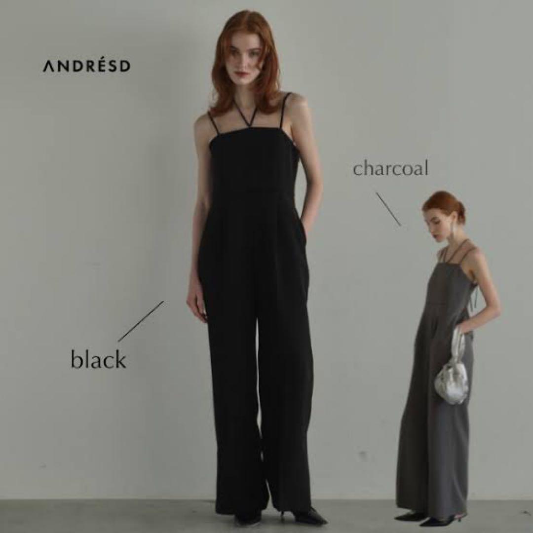 サロペット・オーバーオール・オールインワン ANDRESD double cross all in one dress