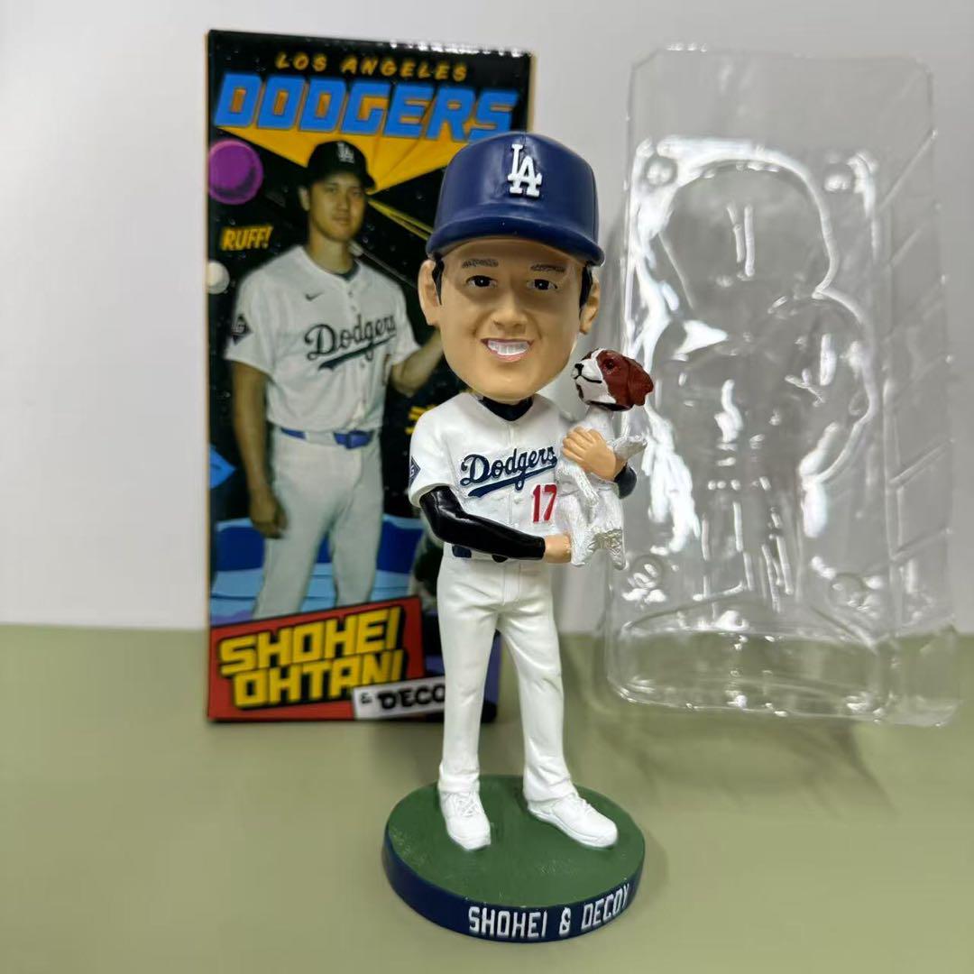 ドジャース 大谷翔平 デコピン ボブルヘッド 人形 - メルカリ