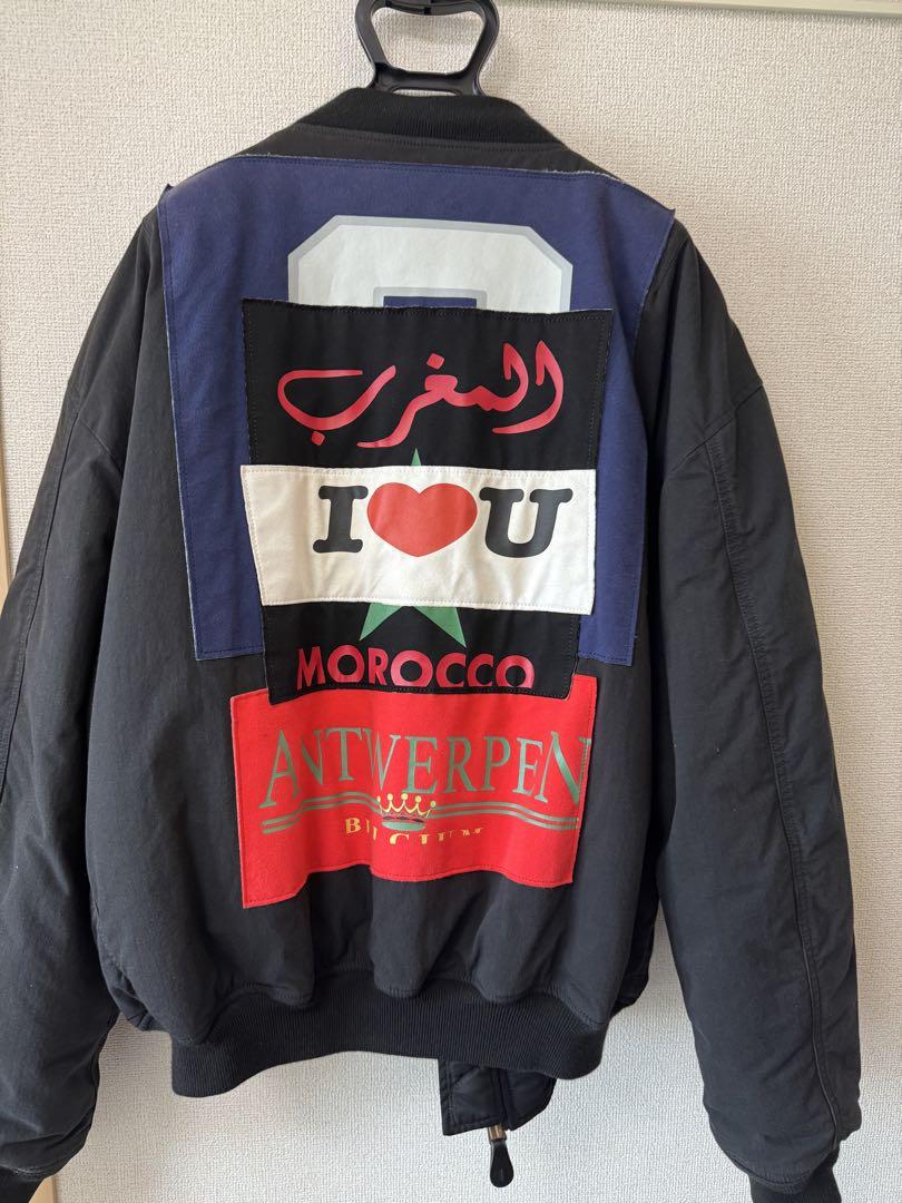 vetements ma-1 パッチワーク