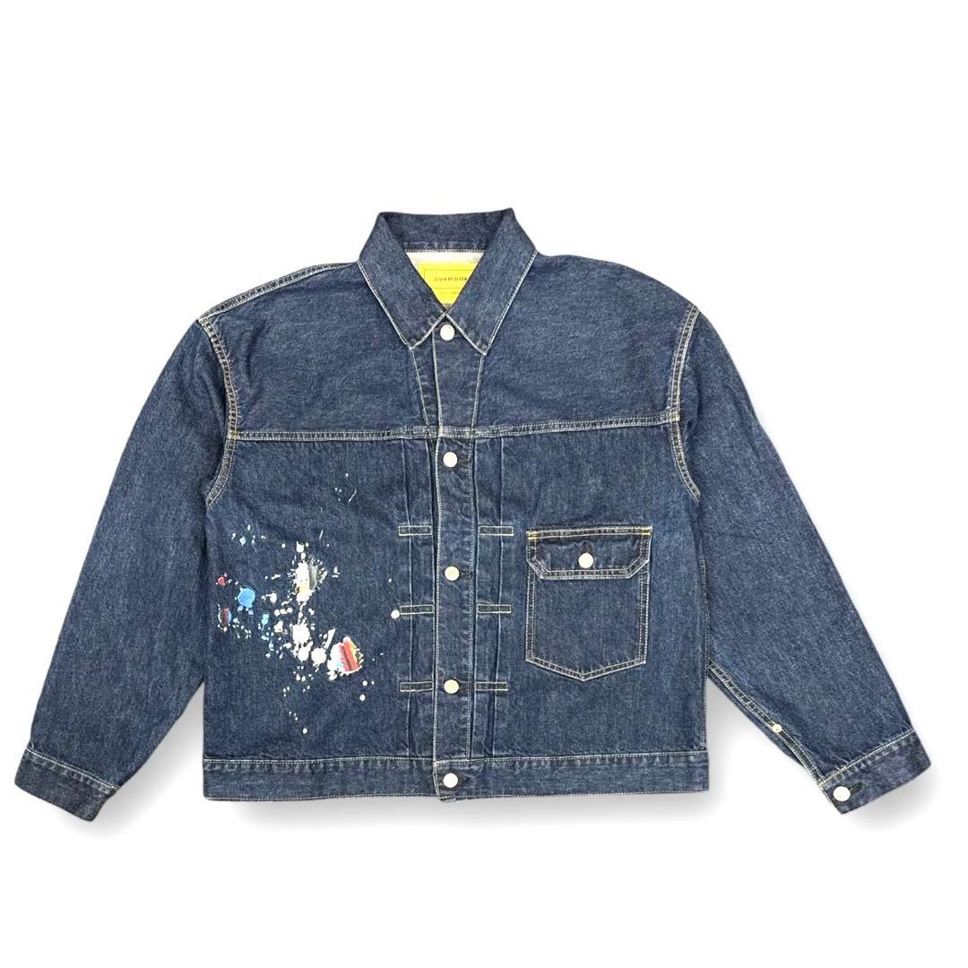 【SEVEN BY SEVEN】1st PAINT DENIM JACKET