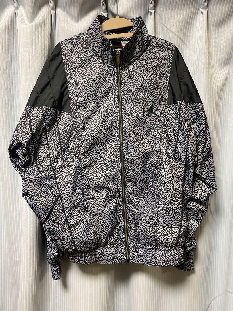 AIR JORDAN セメント柄 ナイロンジャケット