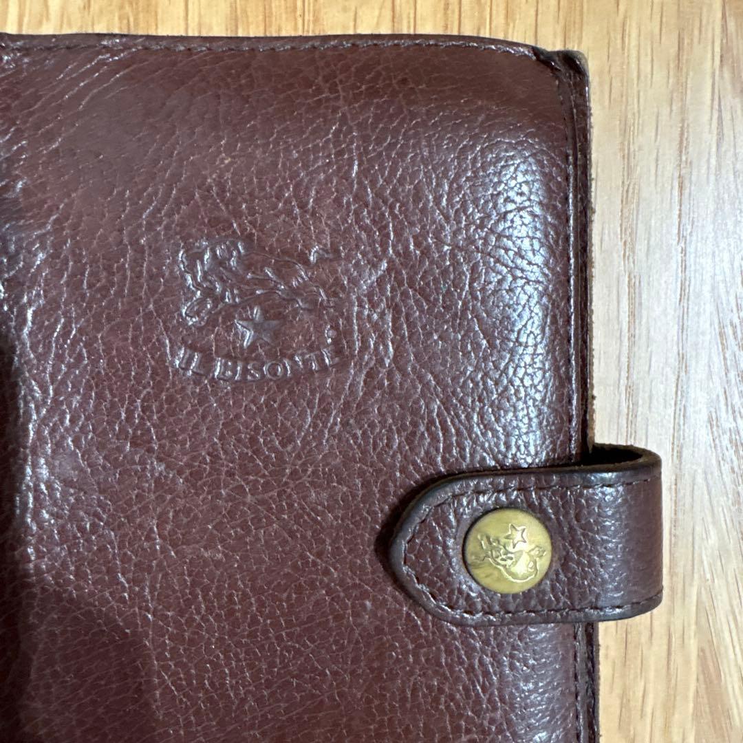 イルビゾンテ IL BISONTE レザー手帳 ダークブラウン6穴ILBISONTE WWW_OPDRERGINERDOGAN_COM