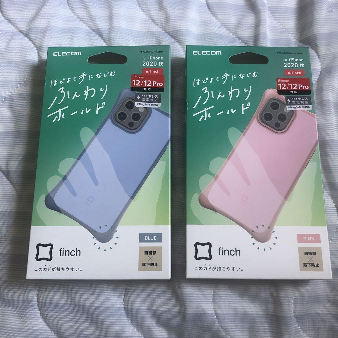 未使用 elecom iPhone 12/12 Pro ケース 2色セット16