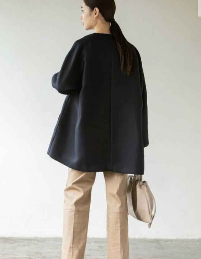 NobleトリプルクロスCネックショートコート