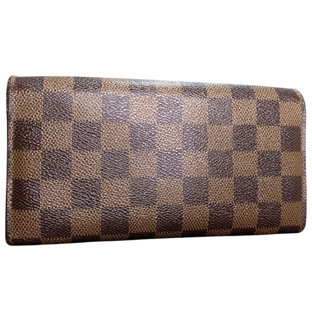 付属品完備✨LOUIS VUITTON d'Amier トランク＆ロック 長財布