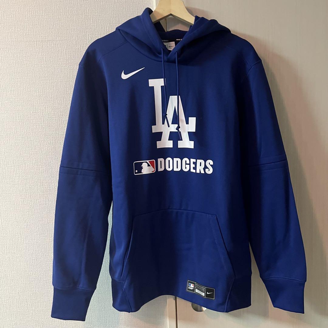 ナイキ ロサンゼルス・ドジャース パーカー MLB オーセンティックコレクション