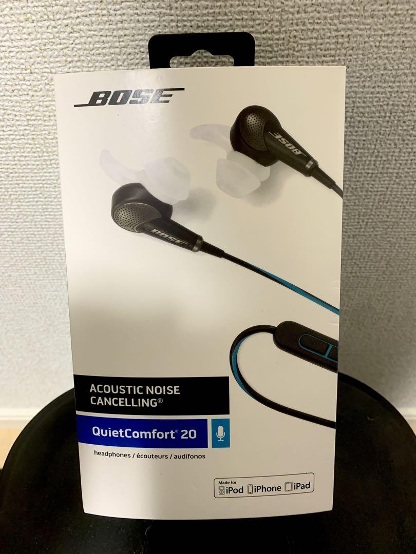 ノイズキャンセリング イヤホン　BOSE QuietComfort 20 中古 2025年最新】Bose QuietComfort 20 Acoustic Noise Cancelling