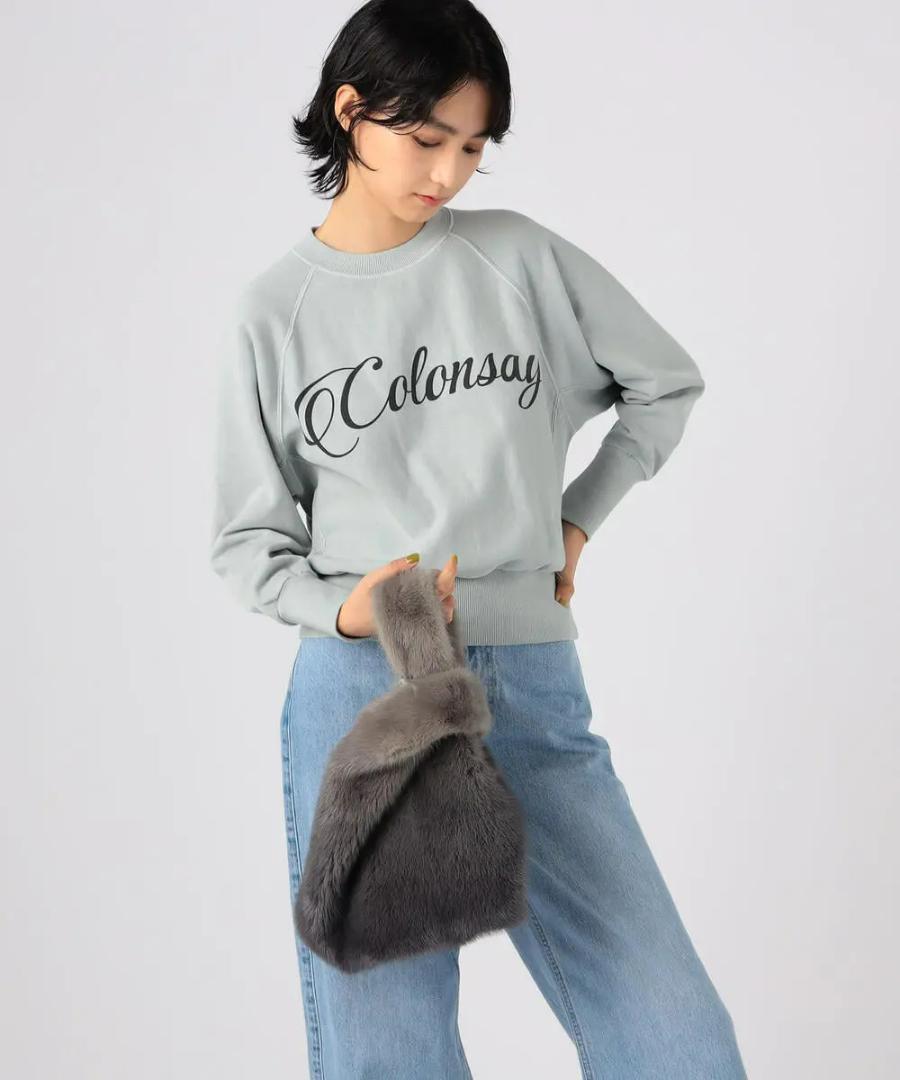 SIMONETTA RAVIZZA＊ミンクバッグ＊グラデーション＊￥207900