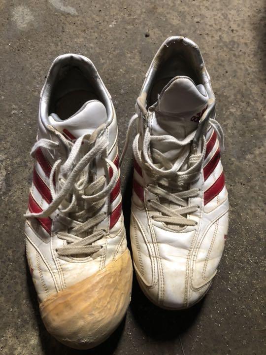 adidas ポイントスパイク 中古