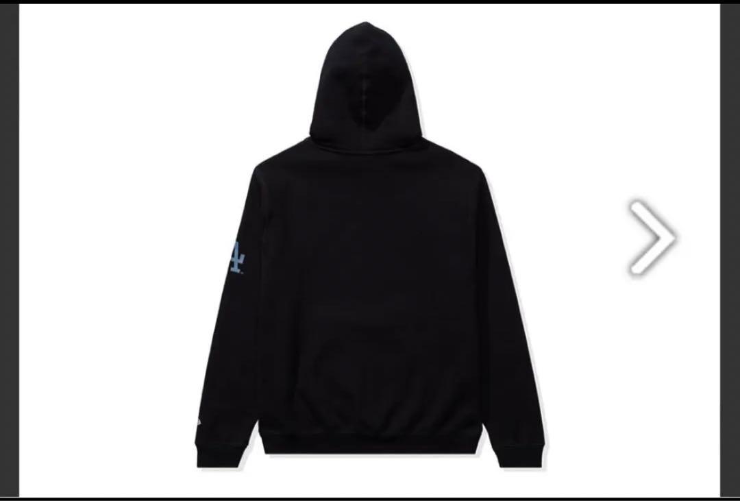 新品 undefeated new eraドジャース パーカー トリプルネーム トップス