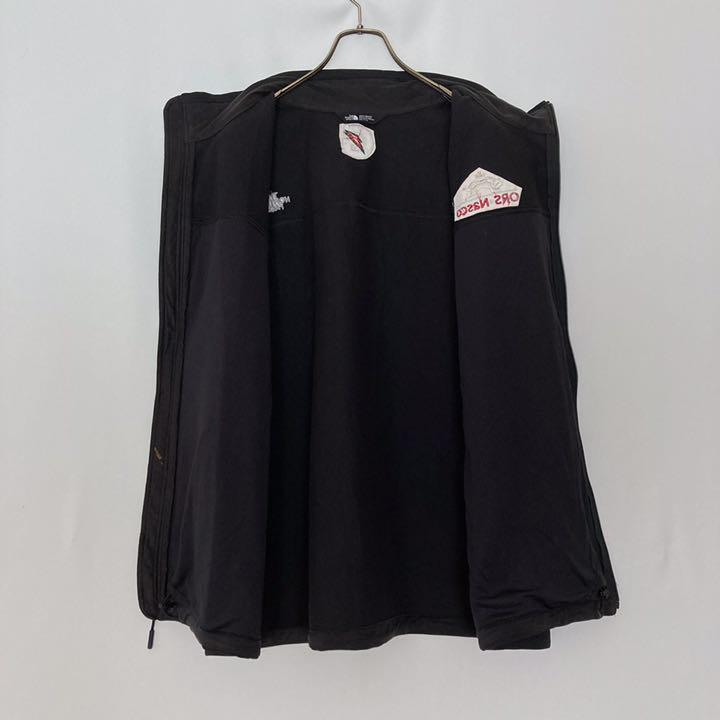 【レア】ノースフェイス　企業ロゴ　ベスト　くろ　メンズ2XL_画像1