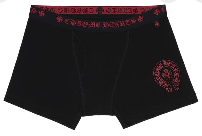 CHROME HEARTS ブラックボクサーパンツ - メルカリ