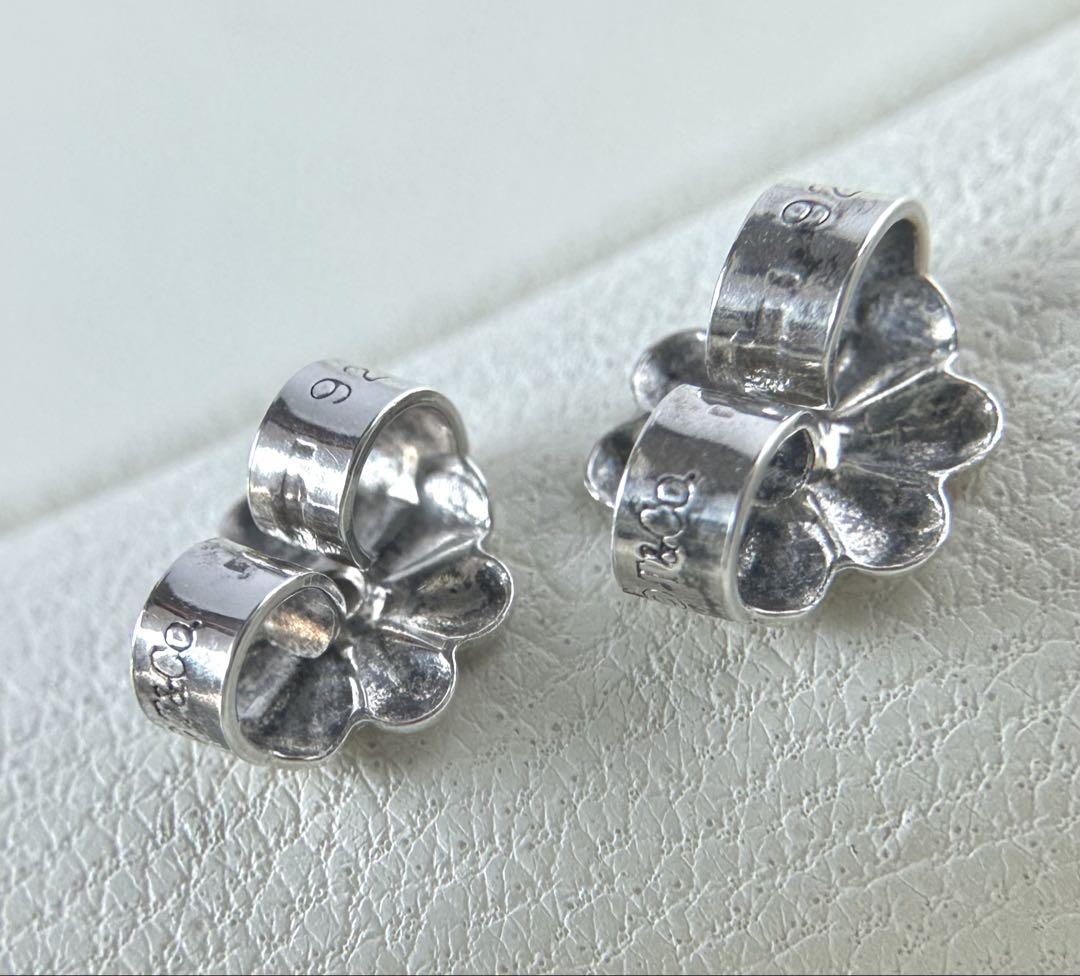 TIFFANY &Co. フラワーモチーフピアス SV