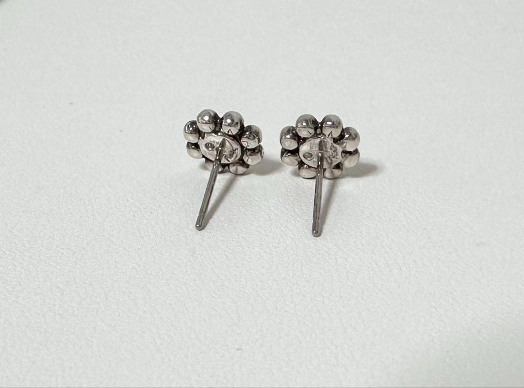 TIFFANY &Co. フラワーモチーフピアス SV