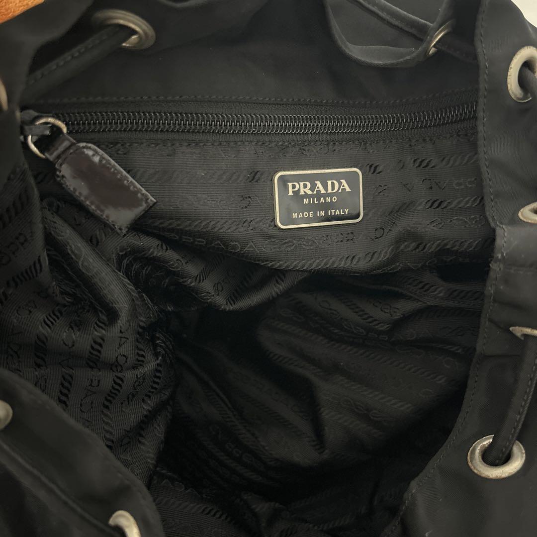 PRADA プラダ 黒 ナイロン リュック バックパック
