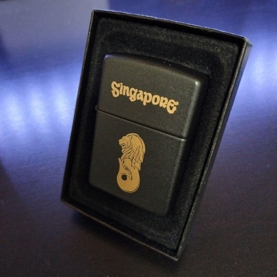 Zippo シンガポールデザイン ライター セット Zippo シンガポールデザイン ライター セット
