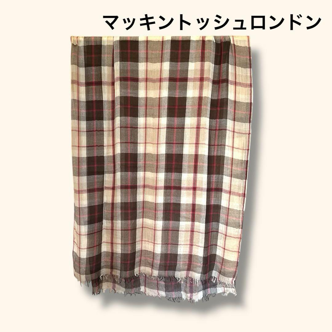 マッキントッシュロンドン カシミヤストール
