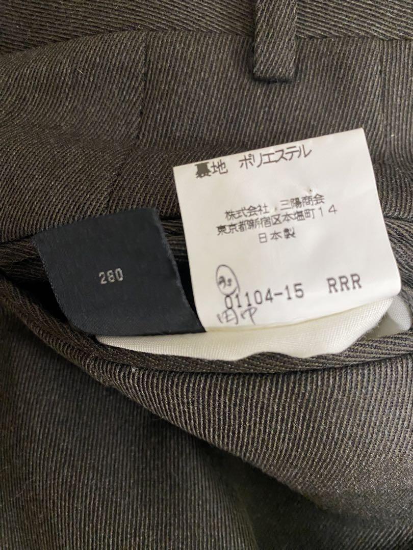 パンツ Burberrys wide slacks made in Japan
