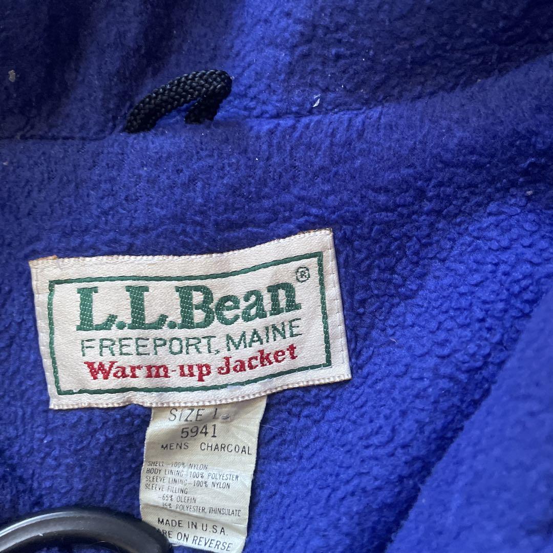 LL.Bean Warm-up Jacket アメリカ製 Made In USA