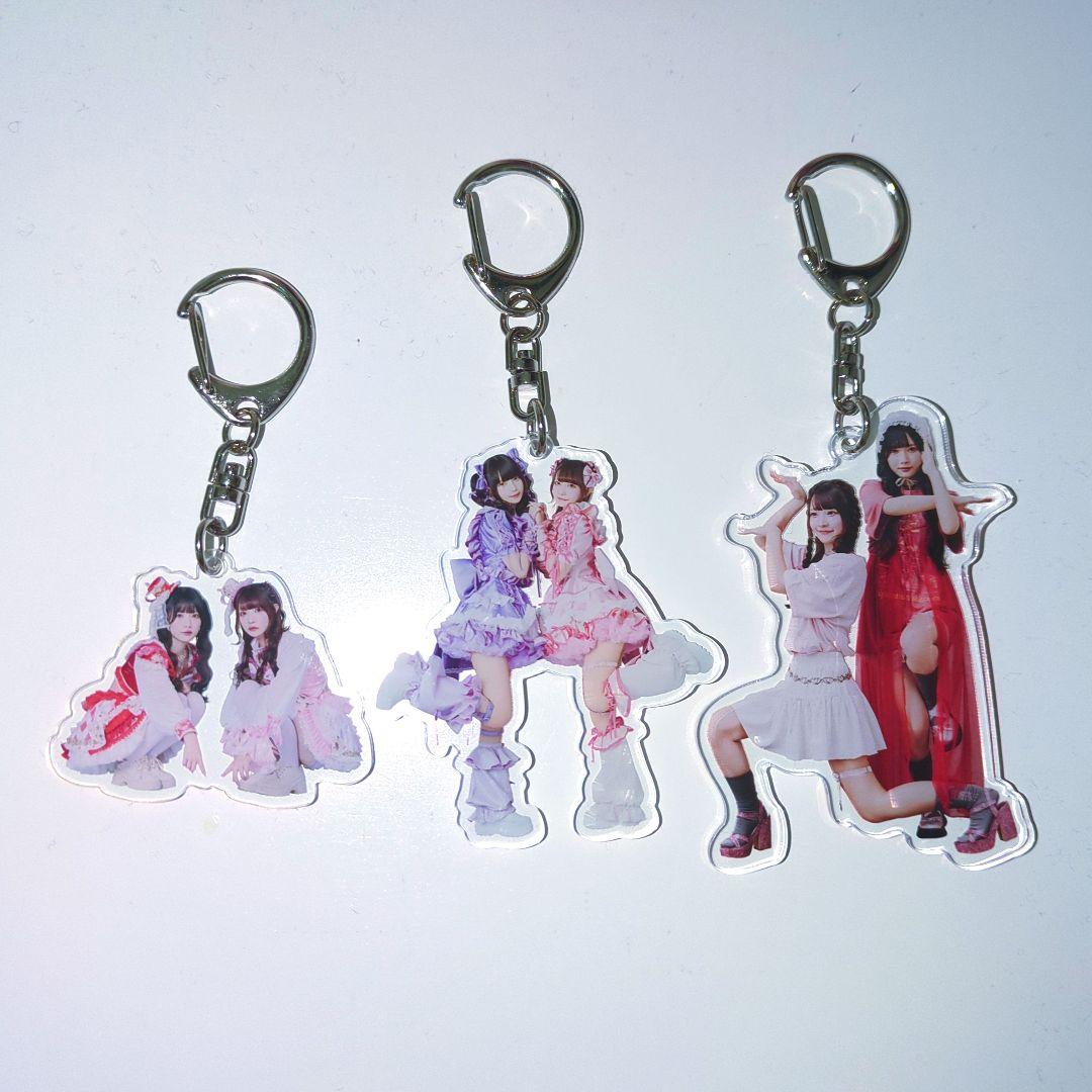 きゅるして チバゆな アクスタ 逃げ水あむ　環やね　きゅるちゃん　アクキー