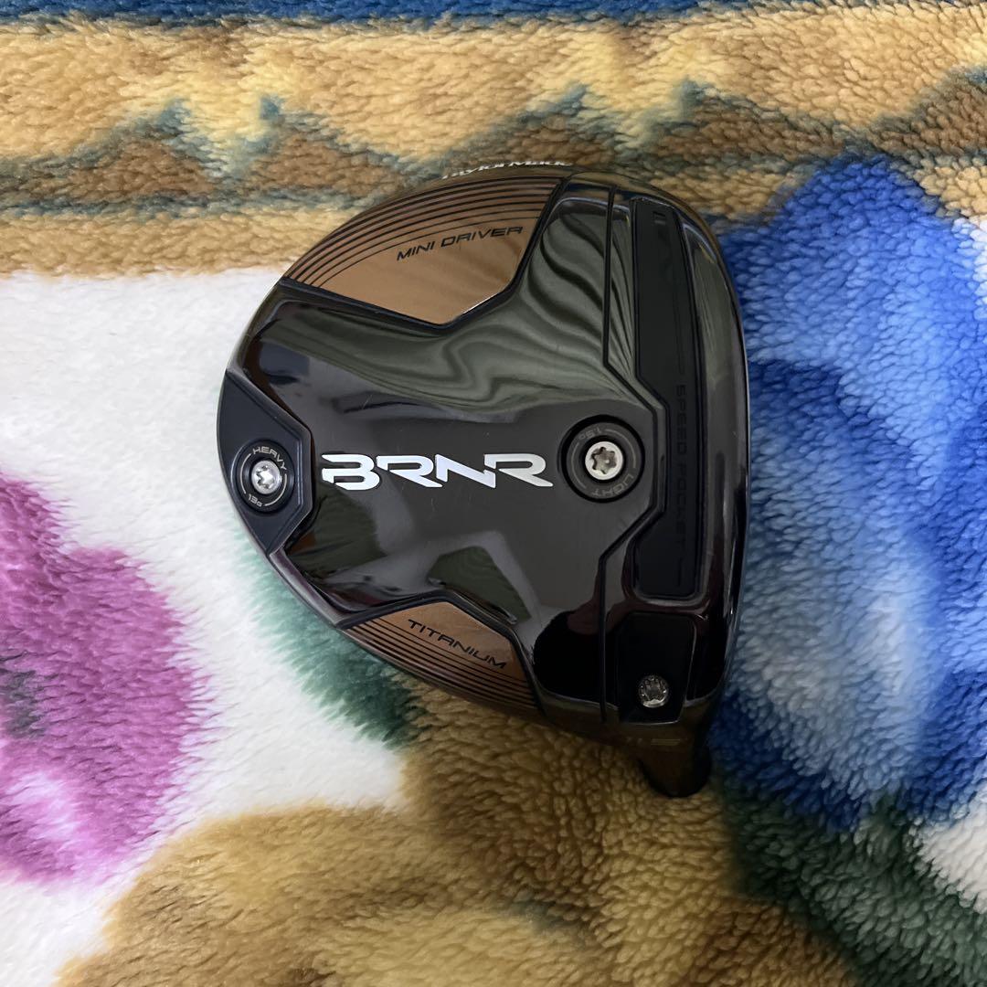 お歳暮 ミニドライバー 超美品）テーラーメイド BRNR ヘッドのみ 11.5° クラブ