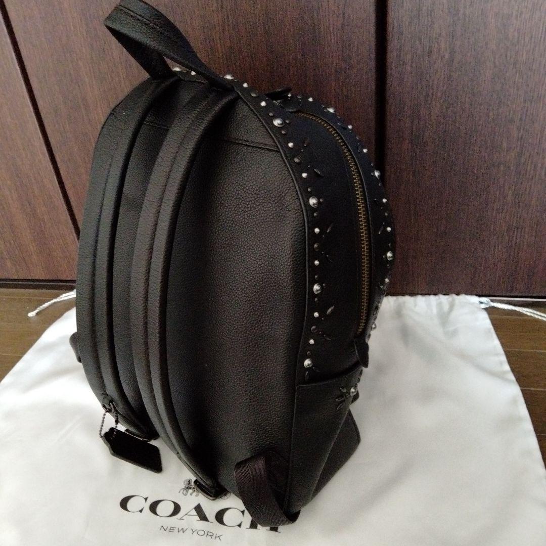 【ニャム】☆超美品☆　COACH　コーチバッグ　バックパック　リュック