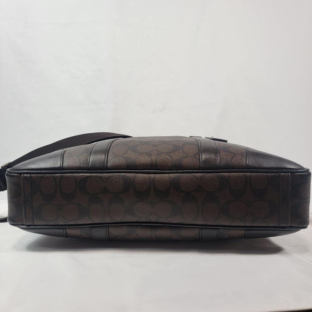 【極美品】COACH ビジネスバッグ コミューター 2way シグネチャー柄