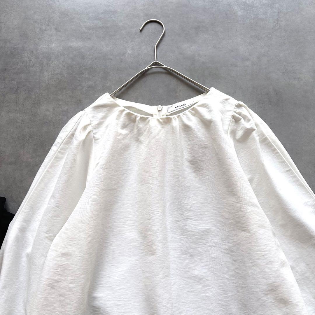 美品 CELERI(セルリ) PUFF ブラウス