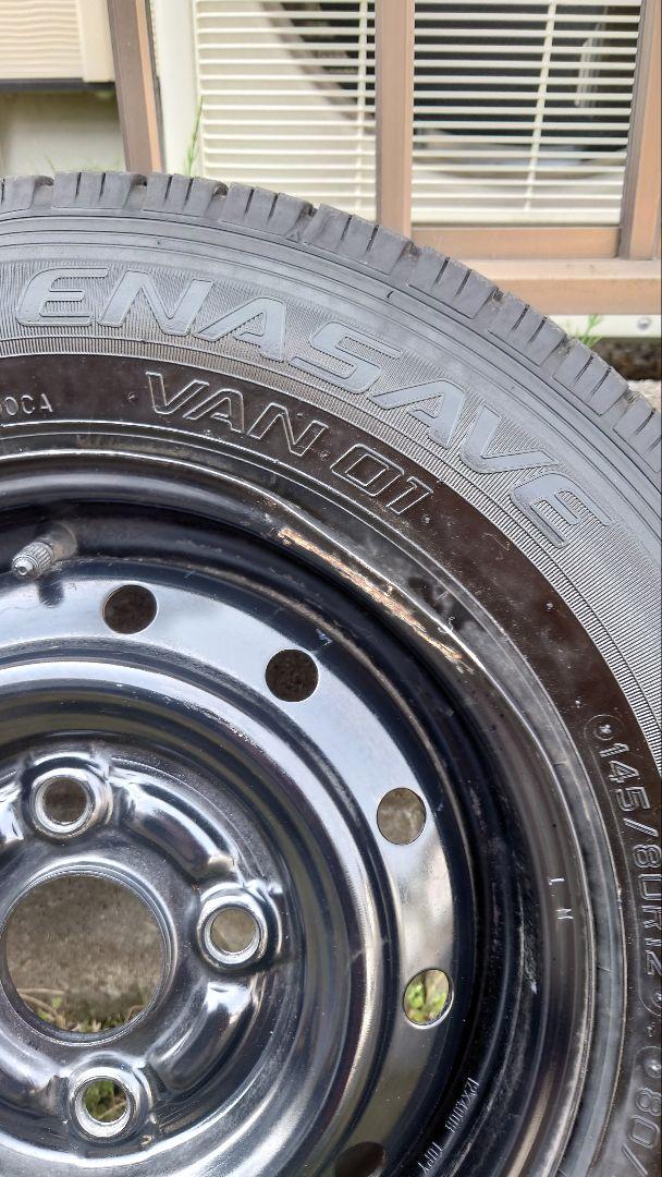 145/80R12 ENASAVE VAN.D1 タイヤ4本セット エブリィ軽