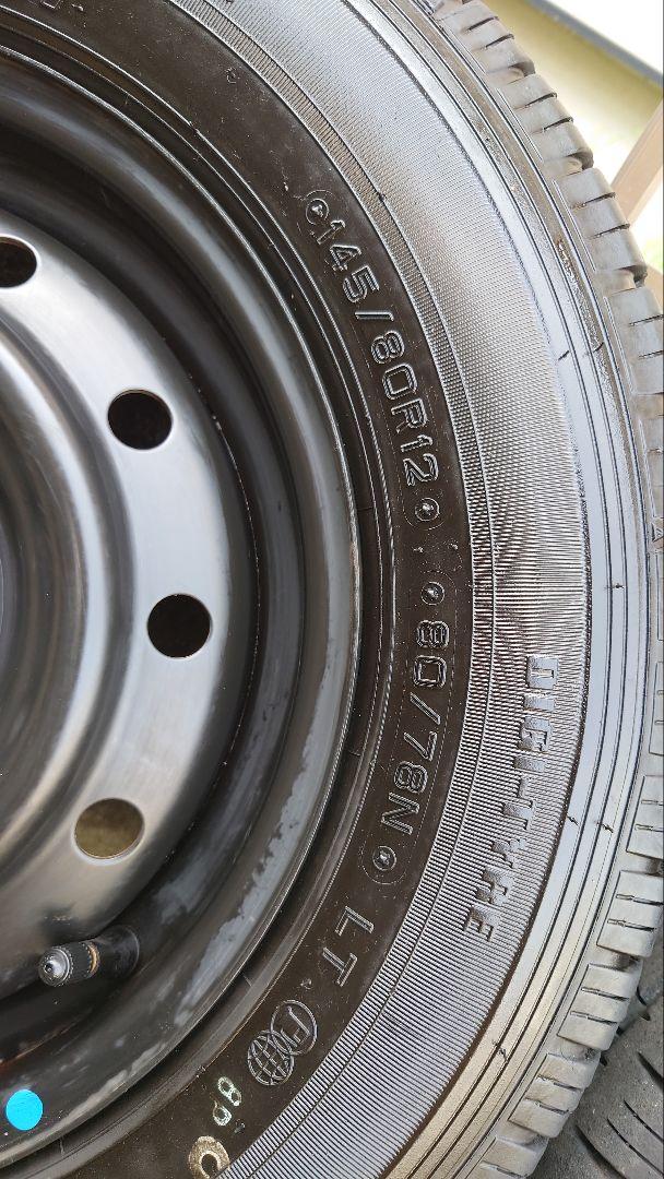 145/80R12 ENASAVE VAN.D1 タイヤ4本セット エブリィ軽