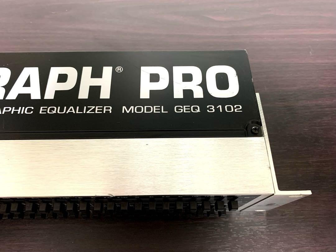 BEHRINGER GEQ3102 ベリンガー グラフィックイコライザー
