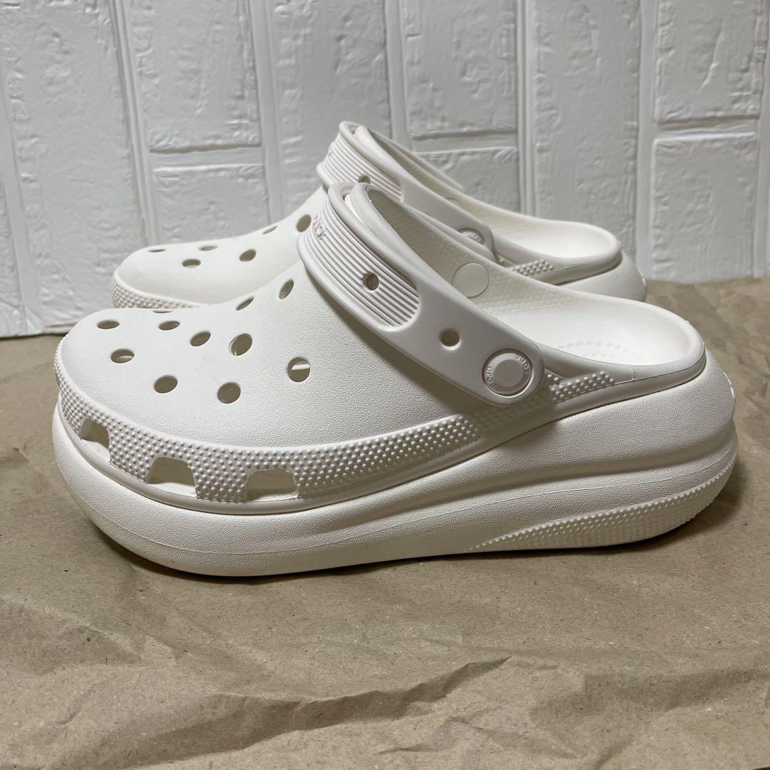 【美品】クロックス　厚底　M5 W7  23cm