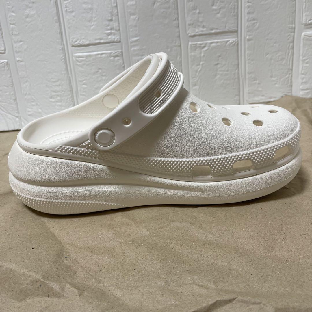 【美品】クロックス　厚底　M5 W7  23cm