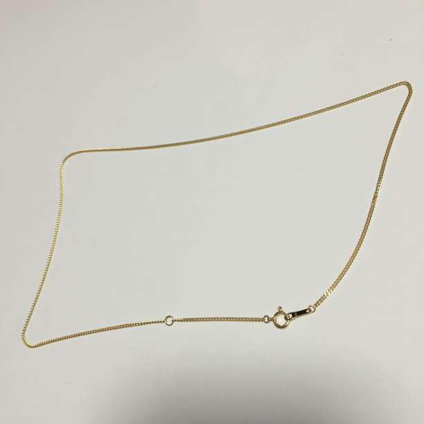 【本物/正規品】18金/K18/喜平チェーンネックレス/45cm