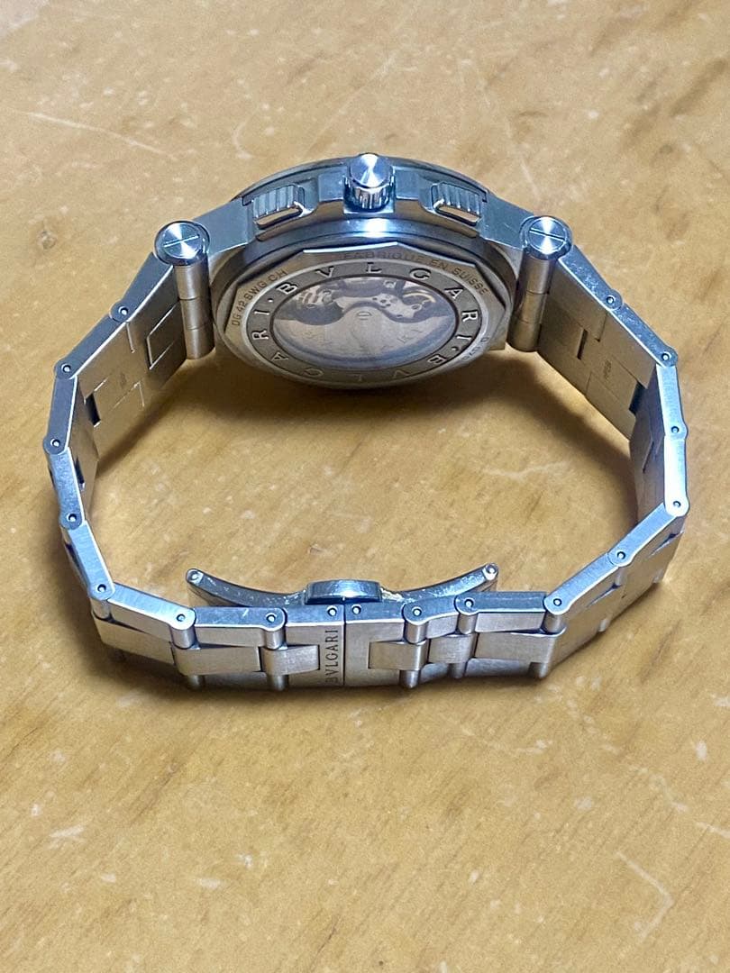【レア品】ブルガリ DG42C14SWGSDCH ディアゴノ カリブロ 303