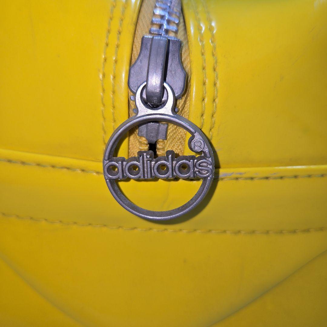 adidas ボストン エナメル ロゴ入り トレフォイル アディダス 80's adidas ボストン エナメル ロゴ入り トレフォイル アディダス 80´s